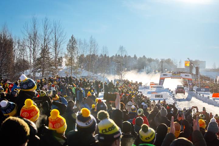 Podio Rally Suecia